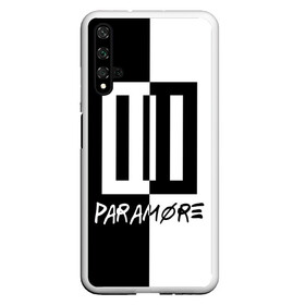 Чехол для Honor 20 с принтом Paramore в Петрозаводске, Силикон | Область печати: задняя сторона чехла, без боковых панелей | Тематика изображения на принте: paramore | альтернативный | группа | джош фарро | зак фарро | панк | панкрок | пара море | парамор | парамора | параморе | парморе | поп | поппанк | попрок | рок | тейлор йорк | хейли уильямс