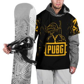 Накидка на куртку 3D с принтом PUBG в Петрозаводске, 100% полиэстер |  | playerunknowns battlegrounds | pubg | боевик | военные | война | игры | известные | оружие | шутеры