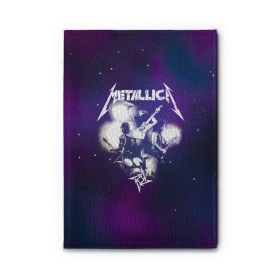 Обложка для автодокументов с принтом Metallica в Петрозаводске, натуральная кожа |  размер 19,9*13 см; внутри 4 больших “конверта” для документов и один маленький отдел — туда идеально встанут права | metallica | группа | джеймс хэтфилд | кирк хэмметт | ларс ульрих | метал | металика | металлика | миталика | музыка | роберт трухильо | рок | трэш | трэшметал | хард | хардрок | хеви | хевиметал