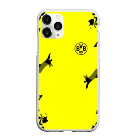 Чехол для iPhone 11 Pro Max матовый с принтом FC Borussia 2018 Original в Петрозаводске, Силикон |  | боруссия | дортмунд