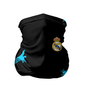 Бандана-труба 3D с принтом Real Madrid 2018 Original в Петрозаводске, 100% полиэстер, ткань с особыми свойствами — Activecool | плотность 150‒180 г/м2; хорошо тянется, но сохраняет форму | Тематика изображения на принте: emirates | fc | real madrid | абстракция | реал мадрид | футбольный клуб | эмблема