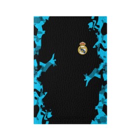 Обложка для паспорта матовая кожа с принтом Real Madrid 2018 Original в Петрозаводске, натуральная матовая кожа | размер 19,3 х 13,7 см; прозрачные пластиковые крепления | Тематика изображения на принте: emirates | fc | real madrid | абстракция | реал мадрид | футбольный клуб | эмблема
