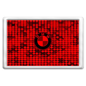 Магнит 45*70 с принтом bmw sport collection red style в Петрозаводске, Пластик | Размер: 78*52 мм; Размер печати: 70*45 | 