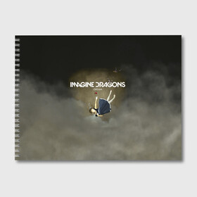 Альбом для рисования с принтом Imagine Dragons Dream в Петрозаводске, 100% бумага
 | матовая бумага, плотность 200 мг. | альтернативный | американская | группа | драгонс | имеджин | инди | индирок | поп | рок | электроник