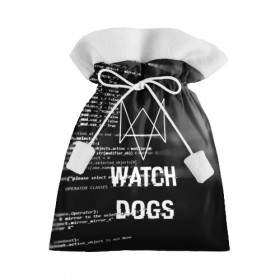 Подарочный 3D мешок с принтом Wath dogs 2 Хакер в Петрозаводске, 100% полиэстер | Размер: 29*39 см | Тематика изображения на принте: game | wath dogs 2 | город | девушка | дрон | игры | компьютеры | маркус | пистолет | телефон | технологии | хакер