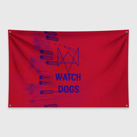 Флаг-баннер с принтом Watch Dogs hacker collection в Петрозаводске, 100% полиэстер | размер 67 х 109 см, плотность ткани — 95 г/м2; по краям флага есть четыре люверса для крепления | game | wath dogs 2 | город | девушка | дрон | игры | компьютеры | пистолет | телефон | технологии | хакер