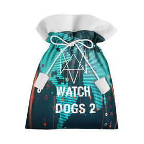 Подарочный 3D мешок с принтом Watch Dogs 2 NETWORK HACK в Петрозаводске, 100% полиэстер | Размер: 29*39 см | game | wath dogs 2 | город | девушка | дрон | игры | компьютеры | пистолет | телефон | технологии | хакер