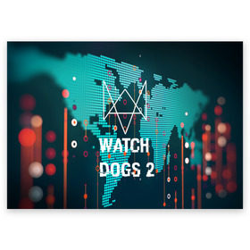 Поздравительная открытка с принтом Watch Dogs 2 NETWORK HACK в Петрозаводске, 100% бумага | плотность бумаги 280 г/м2, матовая, на обратной стороне линовка и место для марки
 | game | wath dogs 2 | город | девушка | дрон | игры | компьютеры | пистолет | телефон | технологии | хакер