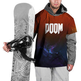 Накидка на куртку 3D с принтом DOOM SPACE GAME в Петрозаводске, 100% полиэстер |  | 