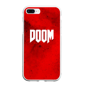 Чехол для iPhone 7Plus/8 Plus матовый с принтом DOOM MARS GAME в Петрозаводске, Силикон | Область печати: задняя сторона чехла, без боковых панелей | Тематика изображения на принте: art | doom | game | возвращение | дум | игра | легенда | шутер