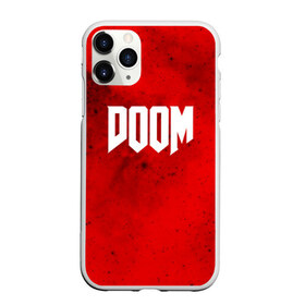 Чехол для iPhone 11 Pro матовый с принтом DOOM MARS GAME в Петрозаводске, Силикон |  | Тематика изображения на принте: art | doom | game | возвращение | дум | игра | легенда | шутер