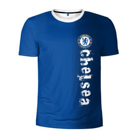 Мужская футболка 3D спортивная с принтом Chelsea Uniform в Петрозаводске, 100% полиэстер с улучшенными характеристиками | приталенный силуэт, круглая горловина, широкие плечи, сужается к линии бедра | chelsea | emirates | fc | абстракция | геометрия | зож | клуб | линии | мода | модные | мяч | спорт | спортивные | стиль | тренды | флаг россии | футбол | футбольный клуб | челси | экстрим | эмблема