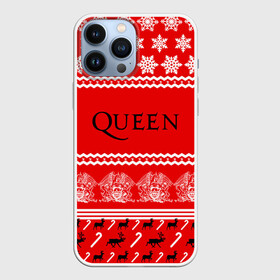 Чехол для iPhone 13 Pro Max с принтом Праздничный Queen в Петрозаводске,  |  | paul rodg | queen | quen | брайан мэй | глэм | группа | джон дикон | знак | квин | королева | красный | куин | меркури | меркьюри | мэркури | надпись | новогодний | новый год | поп | праздник | роджер тейлор