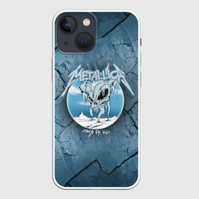 Чехол для iPhone 13 mini с принтом Metallica, freeze em all в Петрозаводске,  |  | metallica | группа | джеймс хэтфилд | кирк хэмметт | ларс ульрих | метал | металика | металлика | миталика | музыка | роберт трухильо | рок | трэш | трэшметал | хард | хардрок | хеви | хевиметал
