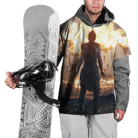 Накидка на куртку 3D с принтом HellBlade в Петрозаводске, 100% полиэстер |  | game | hell blade | insane | insanity | senua | senuas sacrifice | viking | блейд | блэйд | сенуа | хелл | хэлл
