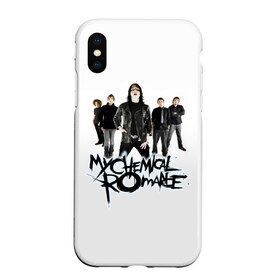 Чехол для iPhone XS Max матовый с принтом Группа My Chemical Romance в Петрозаводске, Силикон | Область печати: задняя сторона чехла, без боковых панелей | gerard way | mcr | my chemical romance | альтернативный | группа | джерард уэй | май кемикал романс | мкр | мой химический роман | мхр | мцр | панк | поп | поппанк | рок | рэй торо