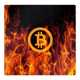 Магнитный плакат 3Х3 с принтом BITCOIN FIRE в Петрозаводске, Полимерный материал с магнитным слоем | 9 деталей размером 9*9 см | bitcoin | btc | coin | crypto | ethereum | money | orange | биткоин | валюта | деньги | известные | криптовалюта | логотип | монета | надписи.cash | оранжевый | цвет | цифровое золото | эфир