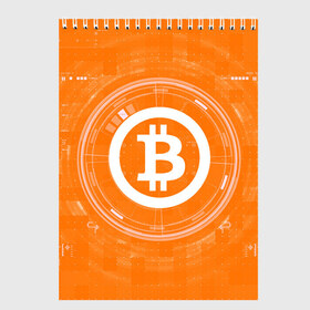 Скетчбук с принтом BITCOIN в Петрозаводске, 100% бумага
 | 48 листов, плотность листов — 100 г/м2, плотность картонной обложки — 250 г/м2. Листы скреплены сверху удобной пружинной спиралью | bitcoin | btc | coin | crypto | ethereum | money | orange | биткоин | валюта | деньги | известные | криптовалюта | логотип | монета | надписи.cash | оранжевый | цвет | цифровое золото | эфир