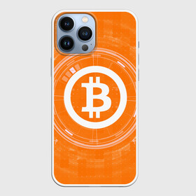 Чехол для iPhone 13 Pro Max с принтом БИТКОИН | BITCOIN в Петрозаводске,  |  | bitcoin | btc | coin | crypto | ethereum | money | orange | биткоин | валюта | деньги | известные | криптовалюта | логотип | монета | надписи.cash | оранжевый | цвет | цифровое золото | эфир