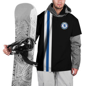 Накидка на куртку 3D с принтом Chelsea / Line Сollection 2 в Петрозаводске, 100% полиэстер |  | Тематика изображения на принте: chelsea | club | football | английская | лига | премьер | челси