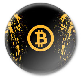 Значок с принтом BITCOIN в Петрозаводске,  металл | круглая форма, металлическая застежка в виде булавки | Тематика изображения на принте: bitcoin | btc | coin | crypto | ethereum | miner | mining | money | orange | биткоин | валюта | деньги | известные | криптовалюта | логотип | майнер | майнинг | монета | надписи.cash | оранжевый | цвет | цифровое золото | эфир
