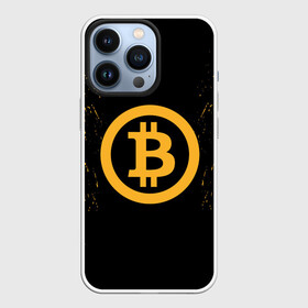 Чехол для iPhone 13 Pro с принтом БИТКОИН | BITCOIN в Петрозаводске,  |  | Тематика изображения на принте: bitcoin | btc | coin | crypto | ethereum | miner | mining | money | orange | биткоин | валюта | деньги | известные | криптовалюта | логотип | майнер | майнинг | монета | надписи.cash | оранжевый | цвет | цифровое золото | эфир