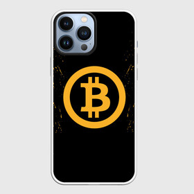 Чехол для iPhone 13 Pro Max с принтом БИТКОИН | BITCOIN в Петрозаводске,  |  | bitcoin | btc | coin | crypto | ethereum | miner | mining | money | orange | биткоин | валюта | деньги | известные | криптовалюта | логотип | майнер | майнинг | монета | надписи.cash | оранжевый | цвет | цифровое золото | эфир