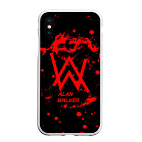 Чехол для iPhone XS Max матовый с принтом Alan Walker music space в Петрозаводске, Силикон | Область печати: задняя сторона чехла, без боковых панелей | alan walker | club | music | абстракция | клубная музыка | космос | краски | музыка