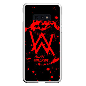 Чехол для Samsung S10E с принтом Alan Walker music space в Петрозаводске, Силикон | Область печати: задняя сторона чехла, без боковых панелей | alan walker | club | music | абстракция | клубная музыка | космос | краски | музыка