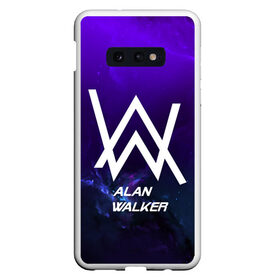 Чехол для Samsung S10E с принтом Alan Walker SPACE COLLECTION в Петрозаводске, Силикон | Область печати: задняя сторона чехла, без боковых панелей | alan walker | club | music | абстракция | клубная музыка | космос | краски | музыка