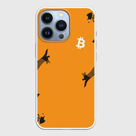 Чехол для iPhone 13 Pro с принтом БИТКОИН | BITCOIN в Петрозаводске,  |  | bitcoin | btc | crypto | биткоин | валюта | деньги | криптовалюта | цифровое золото