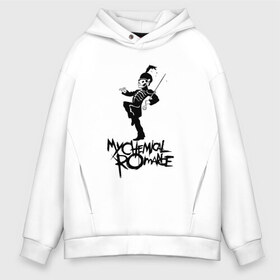 Мужское худи Oversize хлопок с принтом My Chemical Romance в Петрозаводске, френч-терри — 70% хлопок, 30% полиэстер. Мягкий теплый начес внутри —100% хлопок | боковые карманы, эластичные манжеты и нижняя кромка, капюшон на магнитной кнопке | gerard way | mcr | my chemical romance | альтернативный | группа | джерард уэй | май кемикал романс | мкр | мой химический роман | мхр | мцр | панк | поп | поппанк | рок | рэй торо