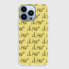 Чехол для iPhone 13 Pro с принтом LiL PEEP Pattern в Петрозаводске,  |  | band | cry baby | emo | lil peep | music | musician | rap | swag | логотип | музыка | музыкант | нытик. | рэп | сваг | эмо