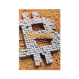 Обложка для паспорта матовая кожа с принтом BITCOIN в Петрозаводске, натуральная матовая кожа | размер 19,3 х 13,7 см; прозрачные пластиковые крепления | Тематика изображения на принте: bitcoin | btc | coin | crypto | ethereum | miner | mining | money | orange | биткоин | валюта | деньги | известные | криптовалюта | логотип | майнинг | монета | надписи.cash | оранжевый | цвет | цифровое золото | эфир