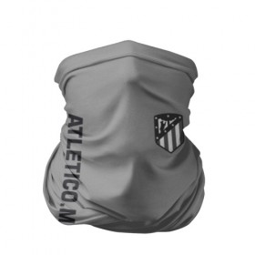 Бандана-труба 3D с принтом Atletico Madrid 2018 Vintage в Петрозаводске, 100% полиэстер, ткань с особыми свойствами — Activecool | плотность 150‒180 г/м2; хорошо тянется, но сохраняет форму | Тематика изображения на принте: 