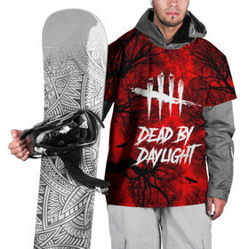 Накидка на куртку 3D с принтом Dead by Daylight в Петрозаводске, 100% полиэстер |  | Тематика изображения на принте: maniacs | выживалка | жертвы | мертвые днем | ужас | хоррор