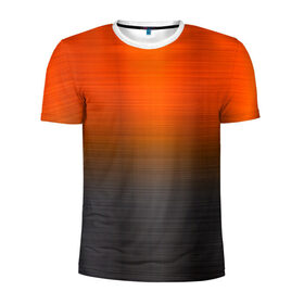 Мужская футболка 3D спортивная с принтом Abstraction line в Петрозаводске, 100% полиэстер с улучшенными характеристиками | приталенный силуэт, круглая горловина, широкие плечи, сужается к линии бедра | Тематика изображения на принте: 