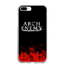 Чехол для iPhone 7Plus/8 Plus матовый с принтом Arch Enemy в Петрозаводске, Силикон | Область печати: задняя сторона чехла, без боковых панелей | arch enemy | band | metal | music | rock | атрибутика | группа | метал | музыка | рок