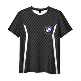 Мужская футболка 3D с принтом BMW Motorsport Carbon в Петрозаводске, 100% полиэфир | прямой крой, круглый вырез горловины, длина до линии бедер | Тематика изображения на принте: bmw | bmw motorsport | bmw performance | carbon | m | motorsport | performance | sport | бмв | карбон | моторспорт | спорт