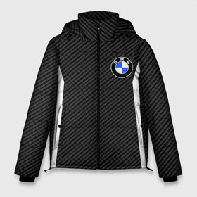 Мужская зимняя куртка 3D с принтом BMW Motorsport Carbon в Петрозаводске, верх — 100% полиэстер; подкладка — 100% полиэстер; утеплитель — 100% полиэстер | длина ниже бедра, свободный силуэт Оверсайз. Есть воротник-стойка, отстегивающийся капюшон и ветрозащитная планка. 

Боковые карманы с листочкой на кнопках и внутренний карман на молнии. | Тематика изображения на принте: bmw | bmw motorsport | bmw performance | carbon | m | motorsport | performance | sport | бмв | карбон | моторспорт | спорт