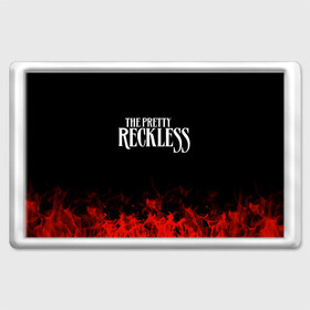 Магнит 45*70 с принтом The Pretty Reckless в Петрозаводске, Пластик | Размер: 78*52 мм; Размер печати: 70*45 | band | metal | music | rock | the pretty reckless | атрибутика | группа | метал | музыка | рок