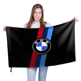 Флаг 3D с принтом BMW 2018 M Sport в Петрозаводске, 100% полиэстер | плотность ткани — 95 г/м2, размер — 67 х 109 см. Принт наносится с одной стороны | bmw | bmw motorsport | bmw performance | carbon | m | motorsport | performance | sport | бмв | карбон | моторспорт | спорт