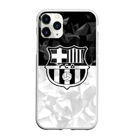 Чехол для iPhone 11 Pro Max матовый с принтом FC Barca Black Collection в Петрозаводске, Силикон |  | fc barcelona | fcb | барселона | спорт | спортивные | футбол | футбольный клуб