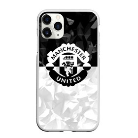 Чехол для iPhone 11 Pro Max матовый с принтом F C M U 2018 Black Collection в Петрозаводске, Силикон |  | fc | manchester united | зож | манчестер юнайтед
  | спорт | спортивные | футбол | футбольный клуб