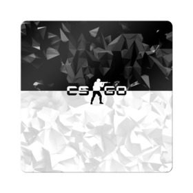 Магнит виниловый Квадрат с принтом CS GO Black Collection в Петрозаводске, полимерный материал с магнитным слоем | размер 9*9 см, закругленные углы | counter strike | cs | cs go | global | go.offensive | шутер
