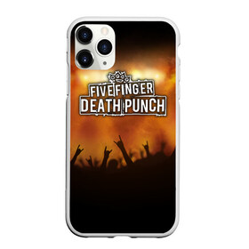 Чехол для iPhone 11 Pro Max матовый с принтом Five Finger Death Punch в Петрозаводске, Силикон |  | band | five finger death punch | metal | music | rock | атрибутика | группа | метал | музыка | рок