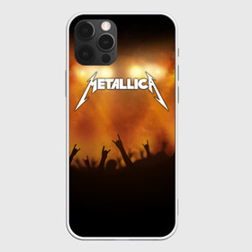 Чехол для iPhone 12 Pro Max с принтом Metallica в Петрозаводске, Силикон |  | band | metal | metallica | music | rock | атрибутика | метал | музыка | рок