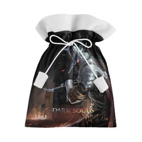 Подарочный 3D мешок с принтом Dark Souls в Петрозаводске, 100% полиэстер | Размер: 29*39 см | dark souls | praise the sun | you died | дарк соулс | темные души