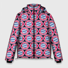 Мужская зимняя куртка 3D с принтом Bayern Munchen в Петрозаводске, верх — 100% полиэстер; подкладка — 100% полиэстер; утеплитель — 100% полиэстер | длина ниже бедра, свободный силуэт Оверсайз. Есть воротник-стойка, отстегивающийся капюшон и ветрозащитная планка. 

Боковые карманы с листочкой на кнопках и внутренний карман на молнии. | Тематика изображения на принте: fc bayern munchen | football | germany | logo | sport | арт | бавария мюнхен | германия | лига | лого | спорт | стикеры | текстура | фк | футбол | футбольный клуб | эмблема
