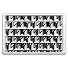 Магнит 45*70 с принтом Atletico Madrid Black&White в Петрозаводске, Пластик | Размер: 78*52 мм; Размер печати: 70*45 | Тематика изображения на принте: атлетико мадрид | эмблема